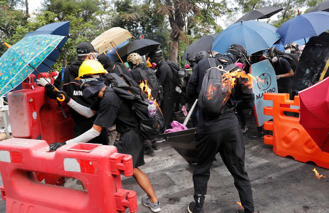 Violence brings Hong Kong to ‘brink of total breakdown’