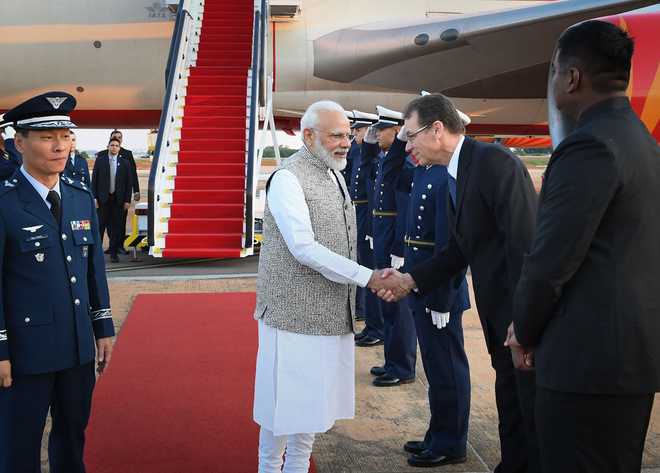 PM Modi arrives in Brazil; hopes BRICS Summit will boost economic, cultural links