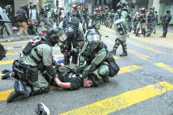 Chaos prevails in HK as protests intensify
