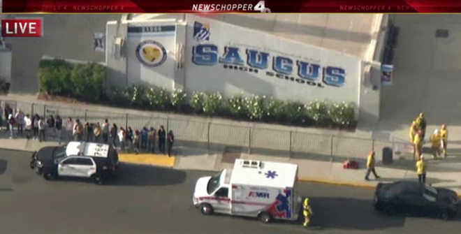 5 wounded after shooting at California high school