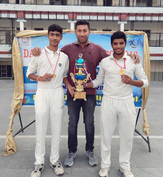 Aradhya selected for DAV cricket championship