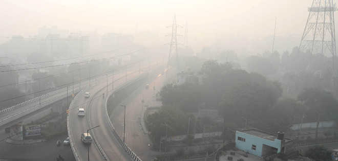 Air quality dips again, residents complain of poor visibility in city