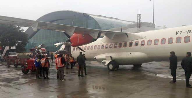 Bad weather grounds  Alliance Air’s Delhi flight