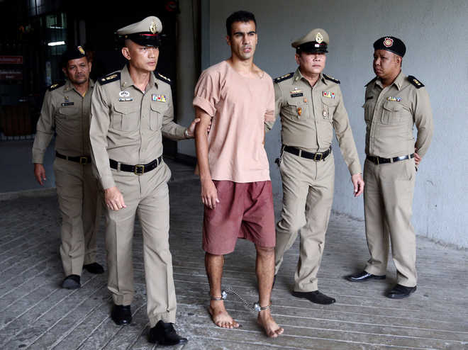 ‘Don’t send me to Bahrain’: Refugee footballer, feet shackled, to Thai court