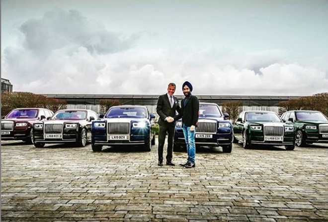 British Sikh, famous for matching Rolls Royce with turbans, goes viral with new fleet