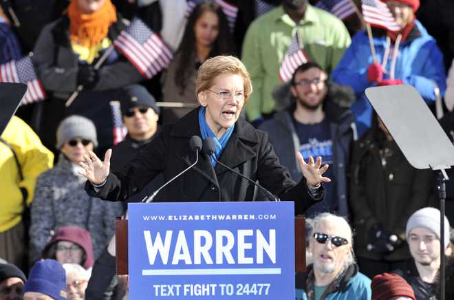 Democrat Warren kicks off 2020 run, sounds note of economic equality