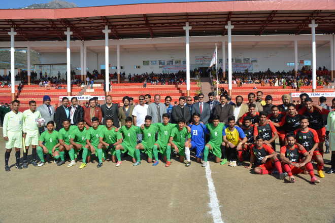 Football tourney kicks off in Katra