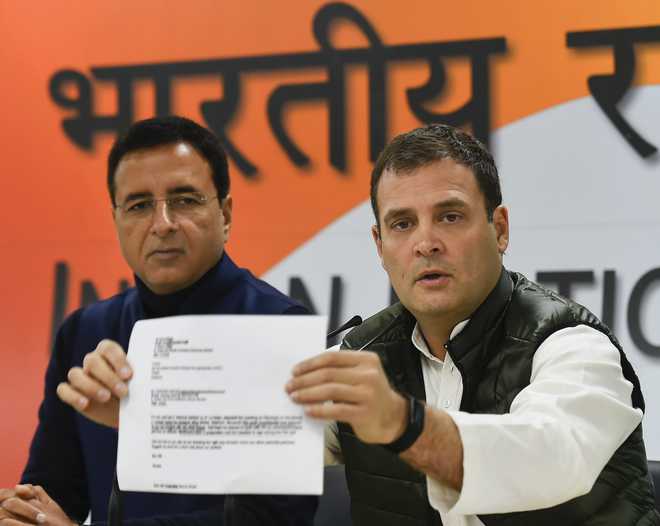 Rahul accuses Modi of treason, seeks criminal action; BJP rejects charge