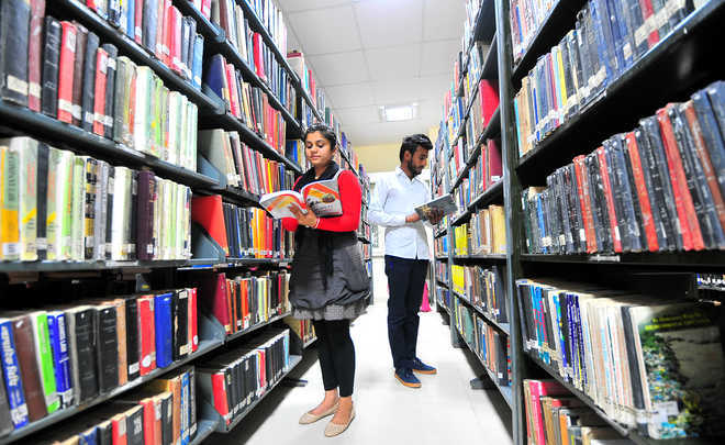 Books on wheels at PU Student Centre