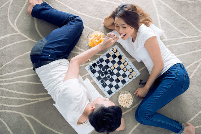 Couples creating art or playing board games release more ''love hormone''