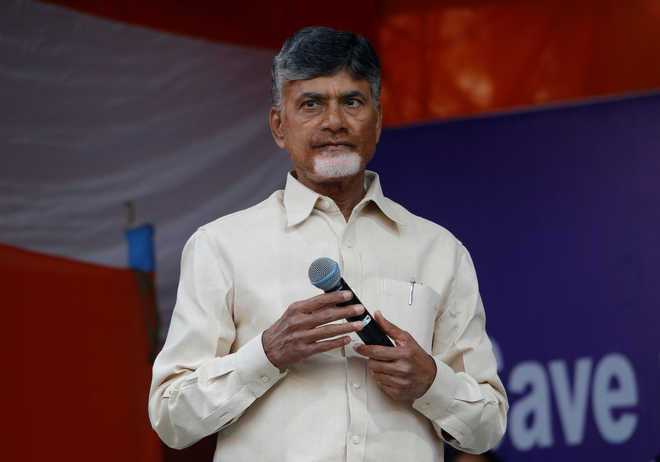 Non-BJP parties to move SC against use of EVM: Chandrababu Naidu