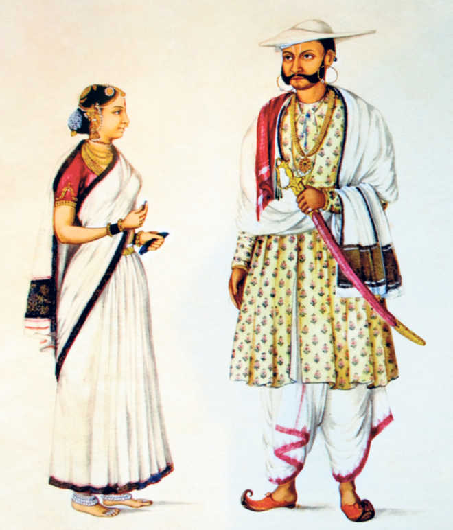 Uttaranchali Couple in Traditional Costume of Uttaranchal, India Stock  Vector - Illustration of bridegroom, lifestyle: 74417213