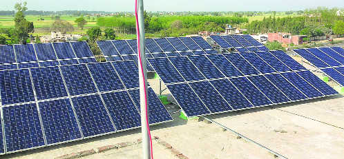 CM’s word on solar power  plants in Jhajjar not kept
