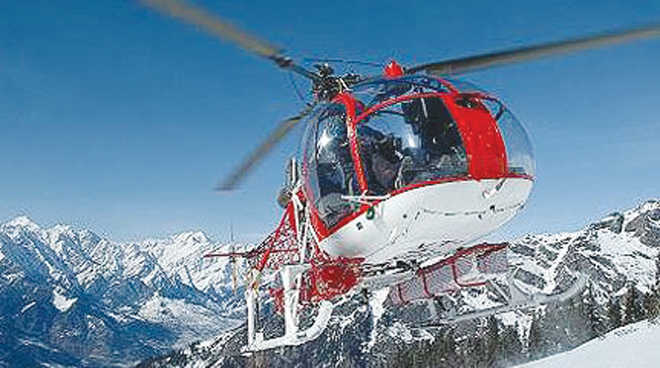 Govt hires private chopper to airlift 2 critical patients
