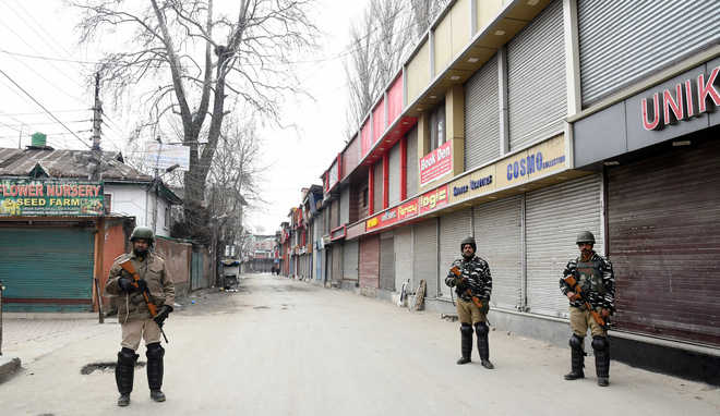 Shutdown in Valley against harassment of Kashmiris