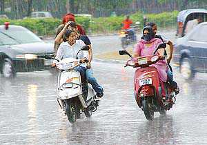 Light to moderate rain in Punjab, Haryana