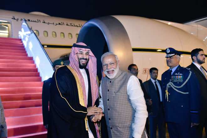 Saudi Crown Prince arrives in India amid Indo-Pak tensions