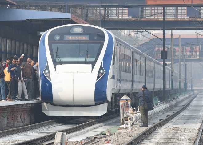 Stone hurled at Vande Bharat Express, third such incident in two months