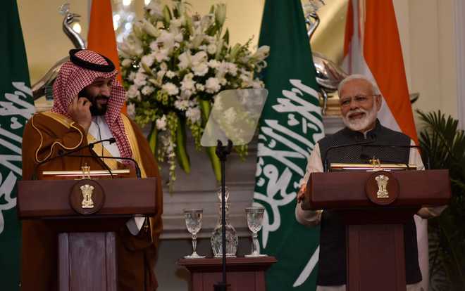Saudi crown prince says terrorism a common concern with India