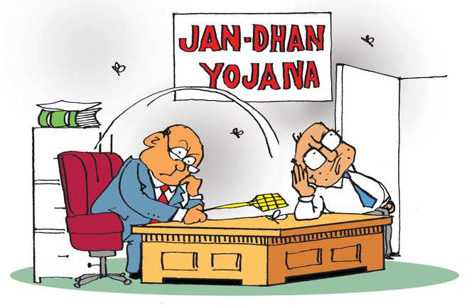 Jan Dhan: Zero-balance a/cs on rise in Punjab, Haryana
