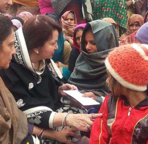 Martyr’s daughter gets helping hand from MP Chopra’s wife