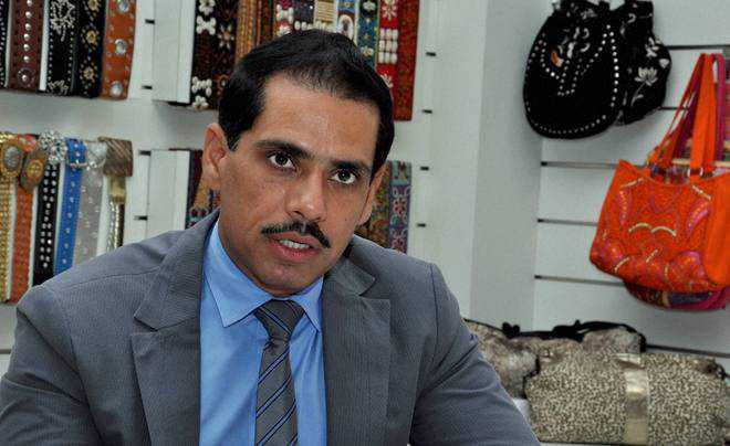Vadra appears before ED in money laundering case