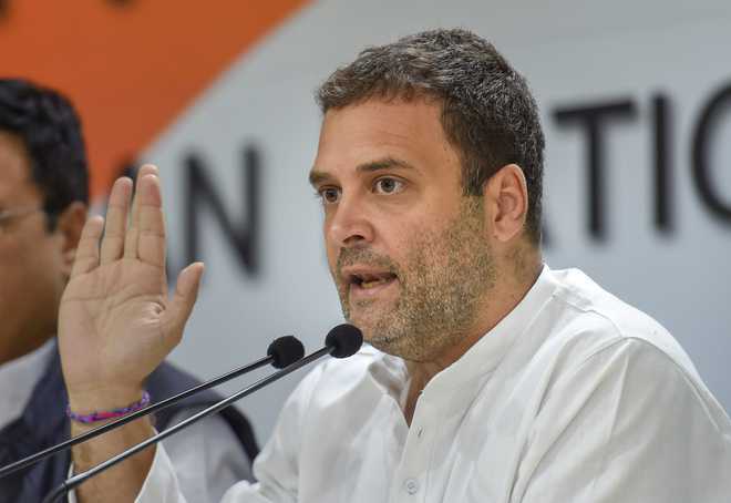 Rahul dubs Modi ‘prime time minister’; BJP hits back