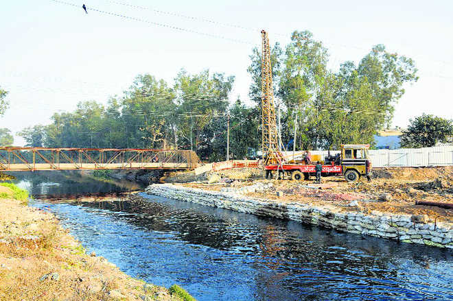 Bridge over Gurugram canal not yet rebuilt