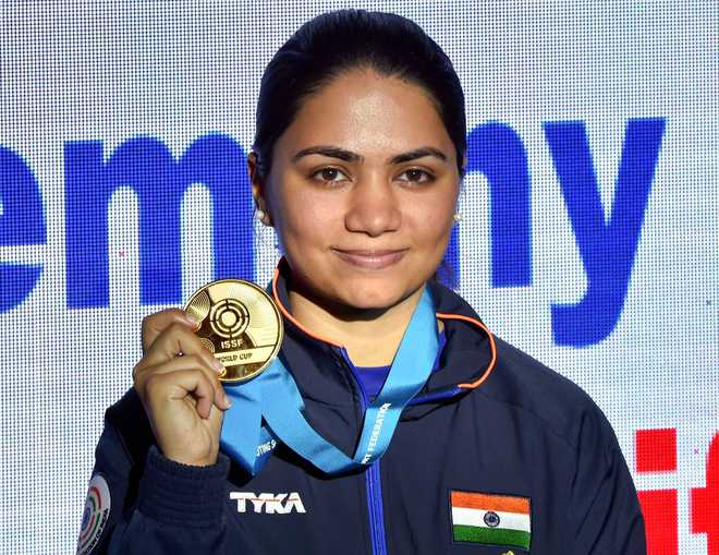 Apurvi Chandela breaks world record; claims gold in shooting World Cup
