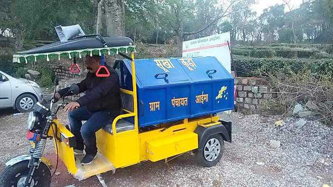 Palampur panchayat introduces eco-friendly vehicle for garbage