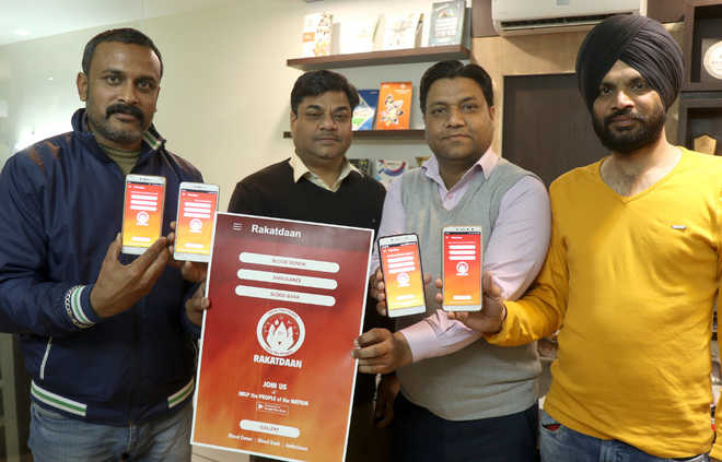Five city residents join hands to develop app for blood donation
