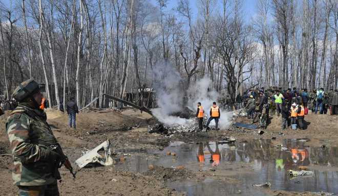 IAF chopper crashes in JK, 2 pilots among 7 killed
