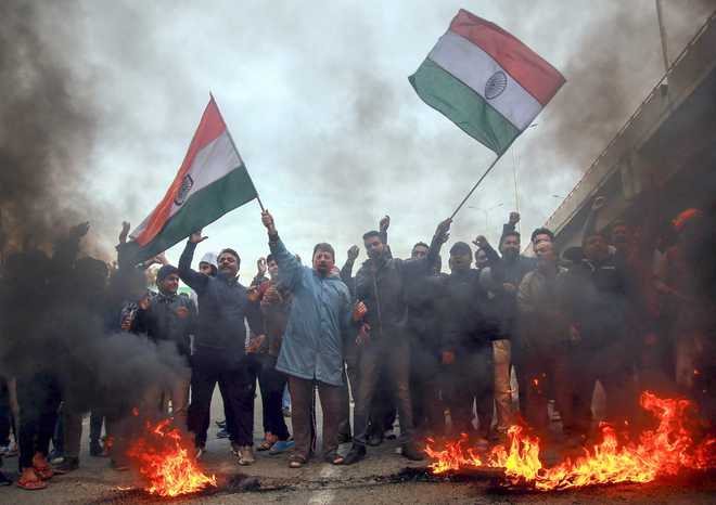 Curfew imposed as protests rock Jammu against terror attack