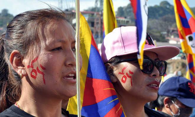 Tibetans organise protest to mark 60th Uprising Day