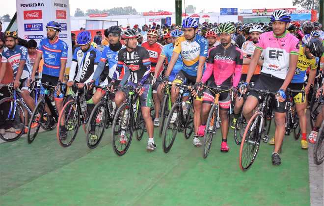 Cyclists prove their mettle in Hoshiarpur ‘ride and run’