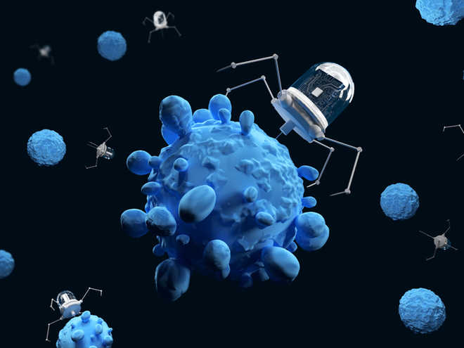 Soon, nano-bots may help diagnose, treat cancer
