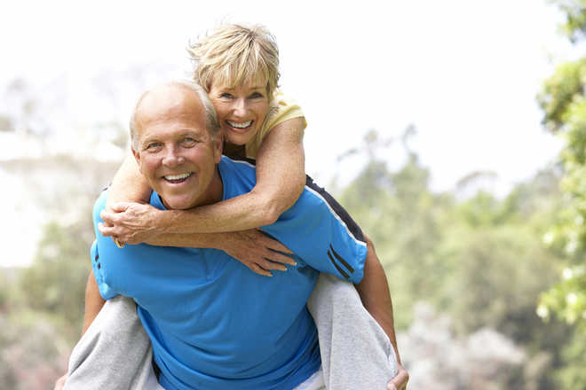 Older couples  laugh more, bicker less
