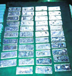 18.6-kg silver seized from man travelling on PRTC bus