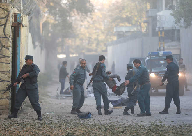 3 explosions target Shiite shrine in Kabul