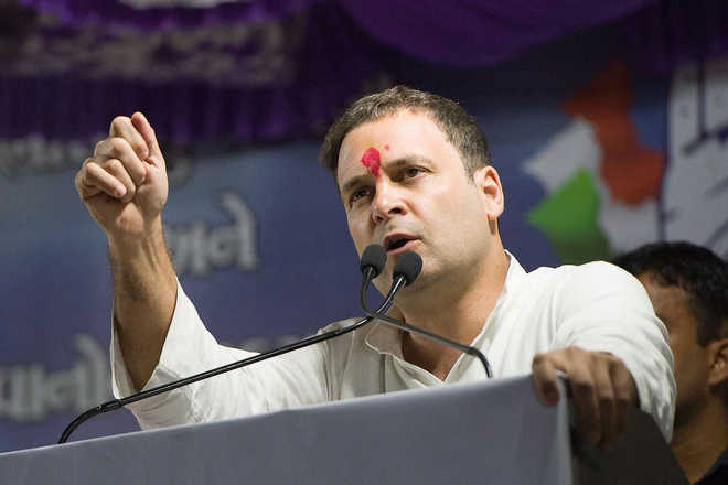‘BJP chowkidars are thieves’: Rahul Gandhi