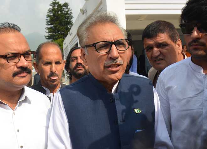 It would be ‘mistake’ for India to view Pak with a pre-Partition eye: Prez Alvi