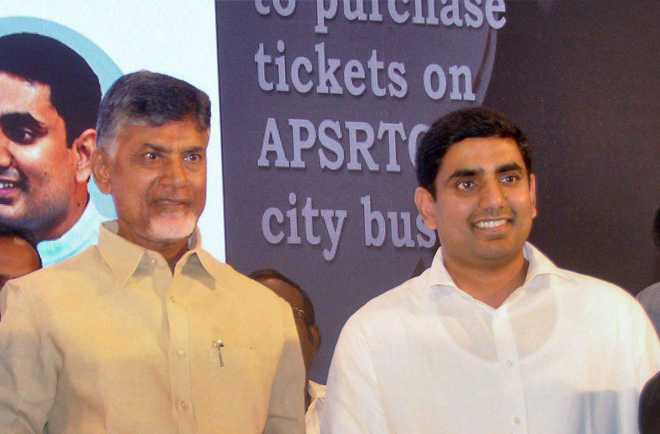 Gaffe in nomination papers of Naidu, son leave TDP red-faced
