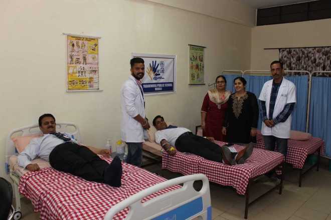 Blood donation camp organised