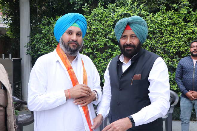 Son of former SAD minister joins Cong