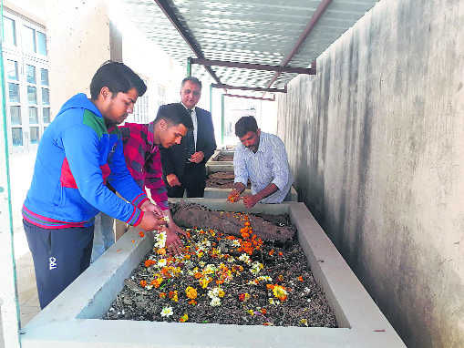 Ambala college sets example in green waste management