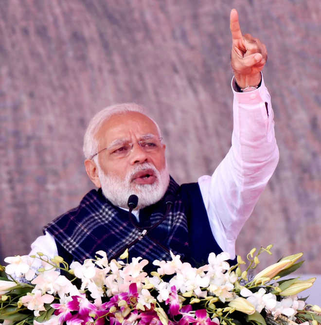 Oppn parties ‘disheartened’ by India’s growth, says Modi at rally in Arunachal