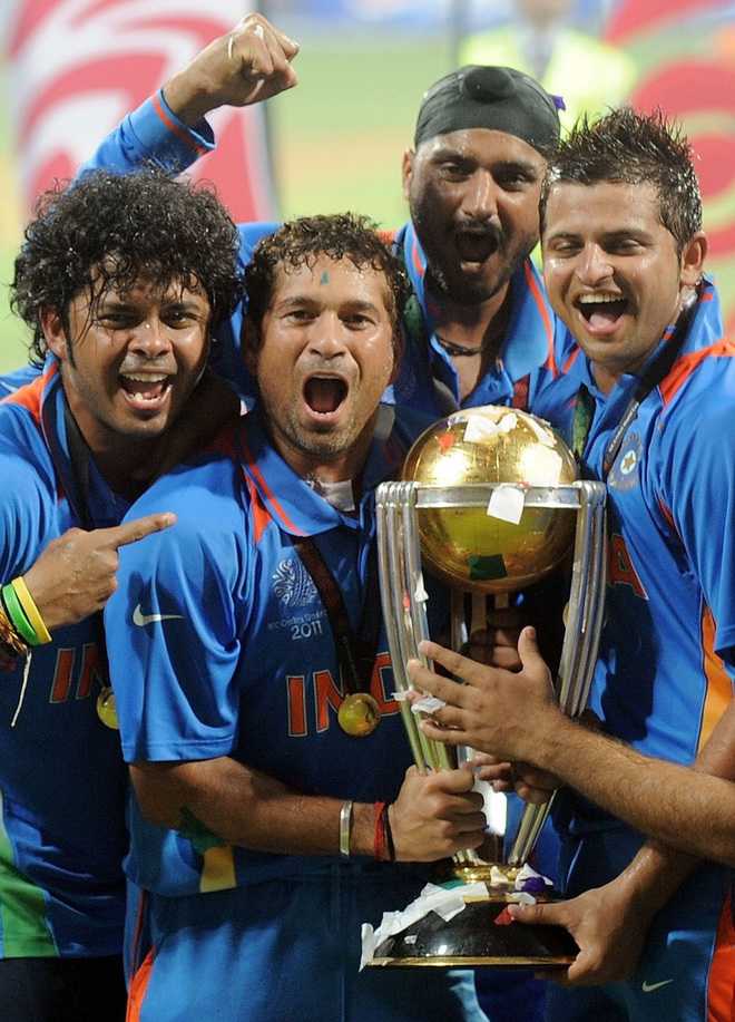 8 years on, Sachin relives World Cup triumph