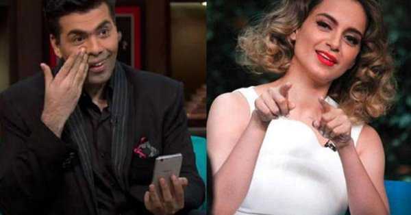 koffee with karan kangana ranaut online