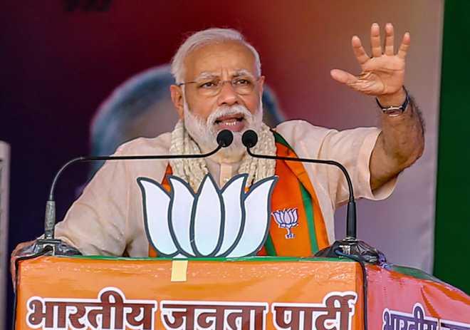 Congress blowing Pakistan’s trumpet more than that of India: Modi