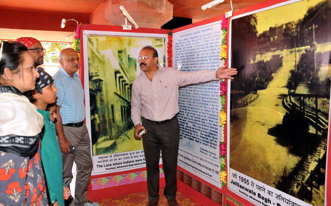 Book exhibition on Jallianwala Bagh massacre
